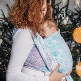 Glittering Snow Queen Woven Wrap by LennyLamb