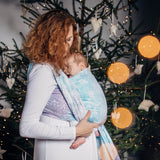 Glittering Snow Queen Woven Wrap by LennyLamb