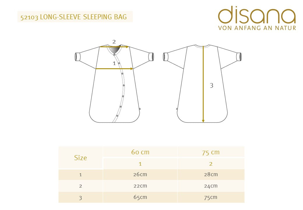 Disana Long-Sleeve SleepSack Organic Wool Knit - Soft Pink Disana at Little Zen One