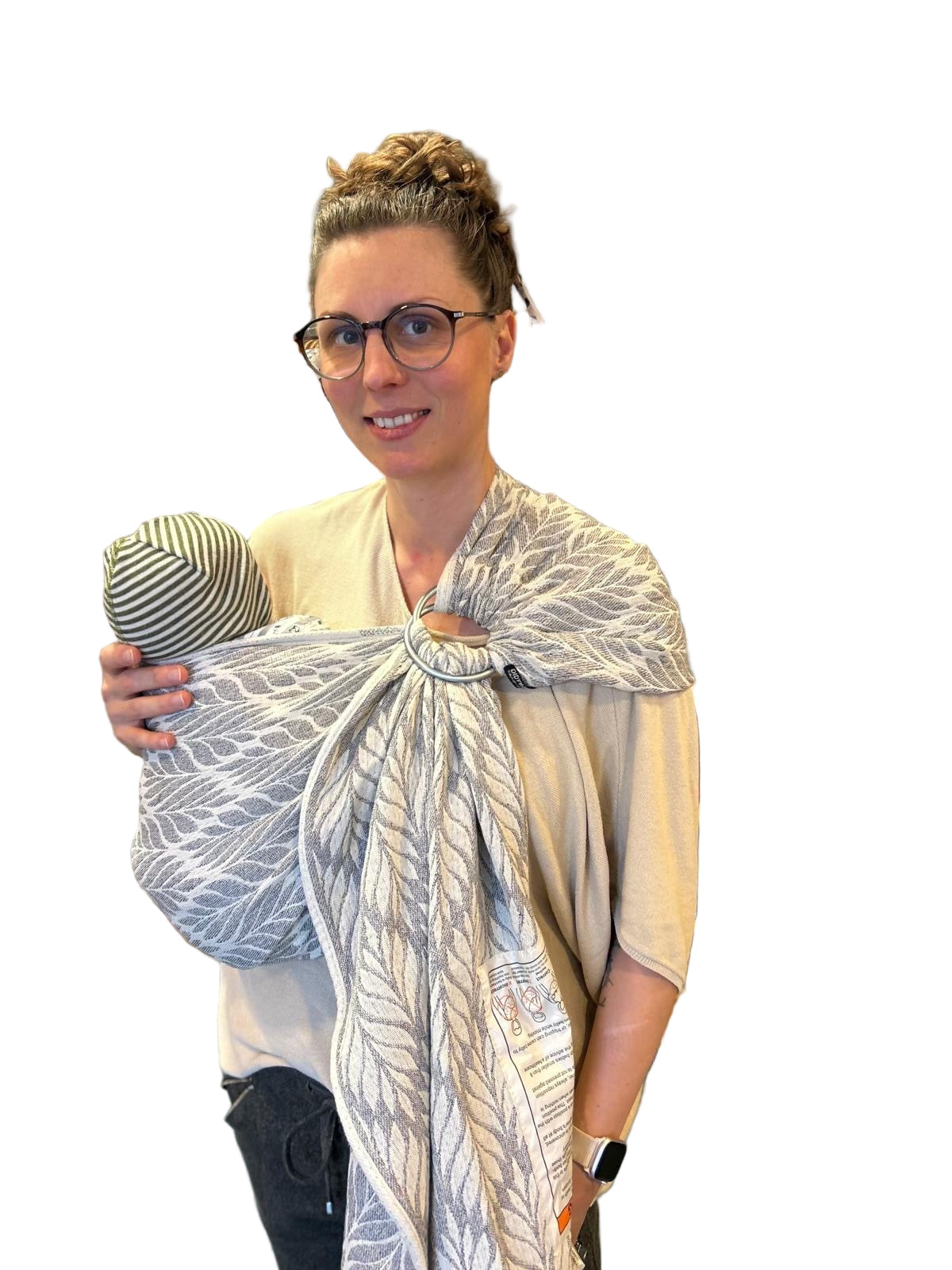 Trias Whisper DidySling Ring Sling by Didymos Didymos at Little Zen One