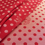 Red dots silk DidySling Ring Sling by Didymos Didymos at Little Zen One