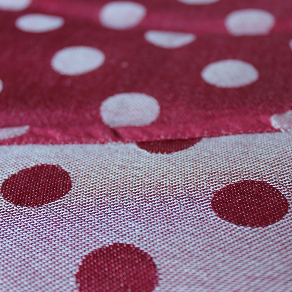 Red dots silk DidySling Ring Sling by Didymos Didymos at Little Zen One