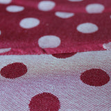 Red dots silk DidySling Ring Sling by Didymos Didymos at Little Zen One