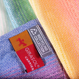 Diamond Rainbow Woven Wrap by Girasol