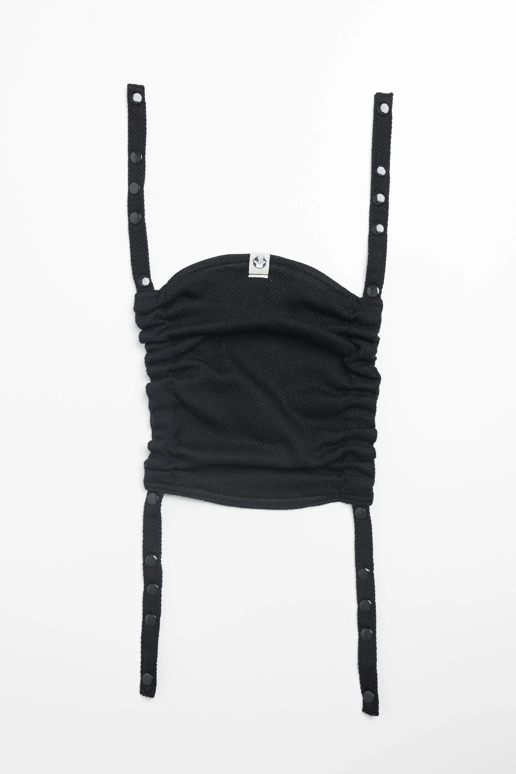 Ebony Black Baby Carrier Hood by LennyLamb LennyLamb