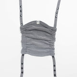 Ombre Grey Baby Carrier Hood By Lennylamb