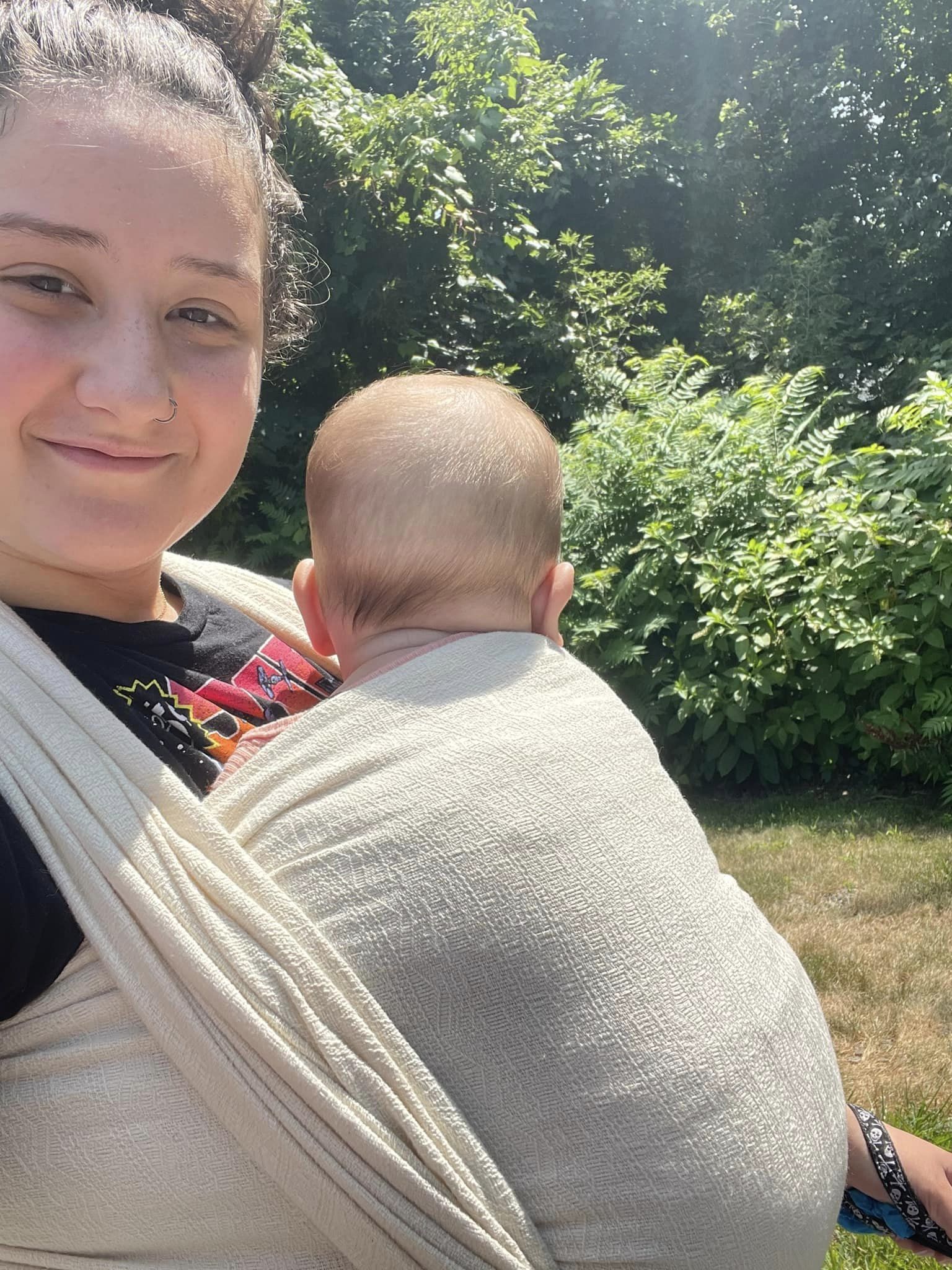 Prima Natural Woven Wrap by Didymos Didymos at Little Zen One