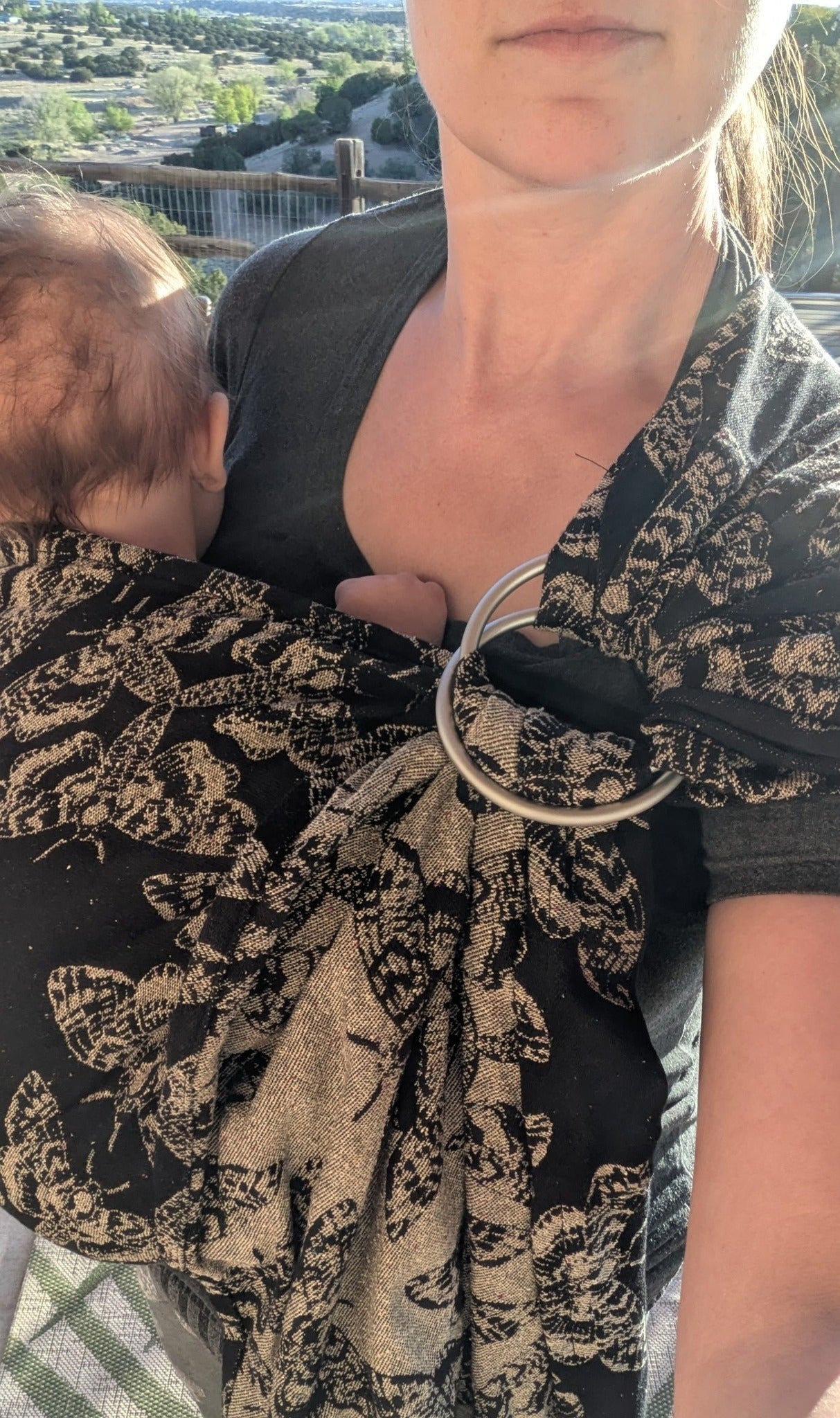 Queen of the Night Pamina Ring Sling by LennyLamb LennyLamb at Little Zen One