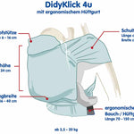 Olive Twig DidyKlick Half Buckle by Didymos Didymos