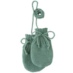 Disana Baby Mittens Organic Wool Knit - Jade Disana at Little Zen One