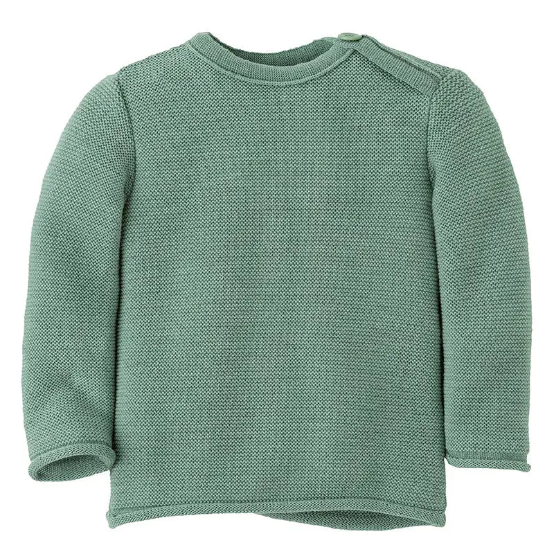Disana Baby Sweater Merino Wool Knit - Jade Disana