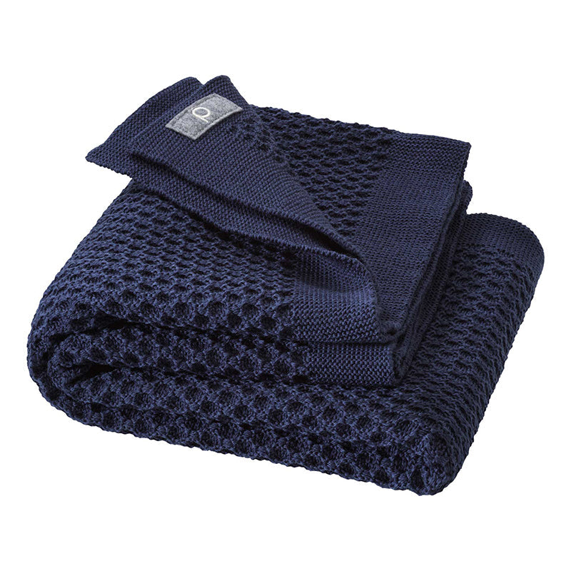 Disana Honeycomb Blanket - Indigo Disana at Little Zen One