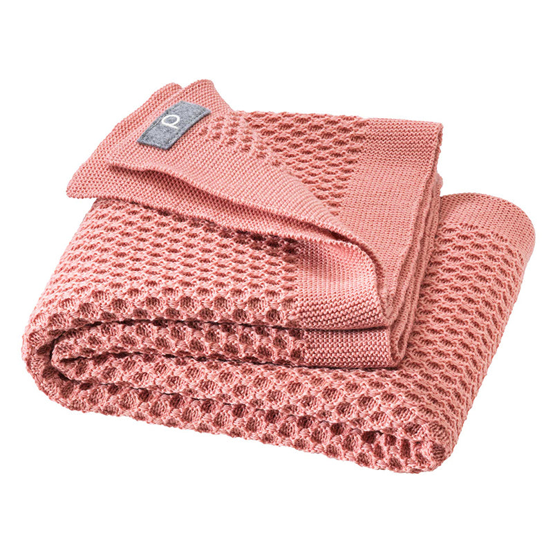 Disana Honeycomb Blanket - Soft Pink Disana at Little Zen One