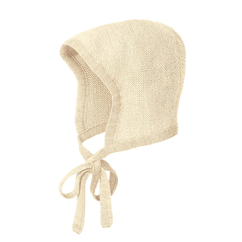 Disana Natural Knitted Bonnet Disana at Little Zen One