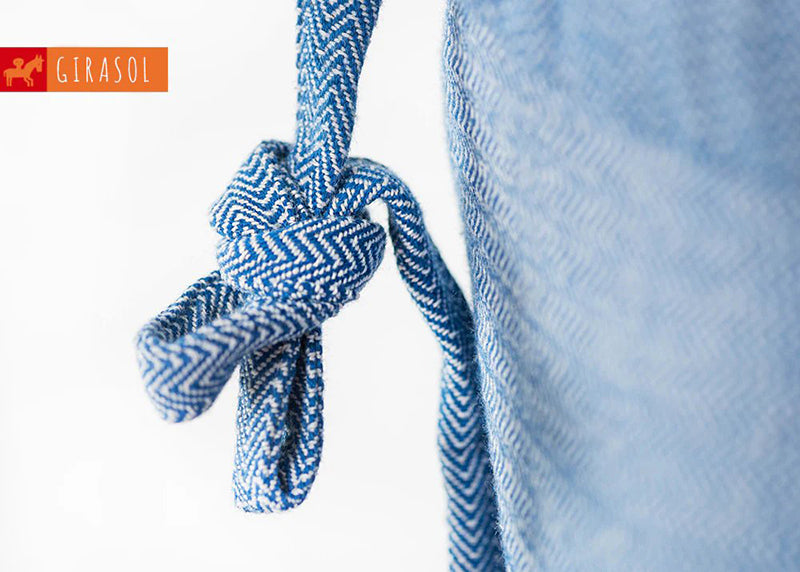 Blue Tweed MySol Mei Tai by Girasol Girasol