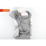 Grey Herringbone WrapMySol Half Buckle by Girasol