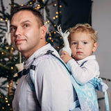 Glittering Snow Queen Toddler Onbuhimo PRO by LennyLamb