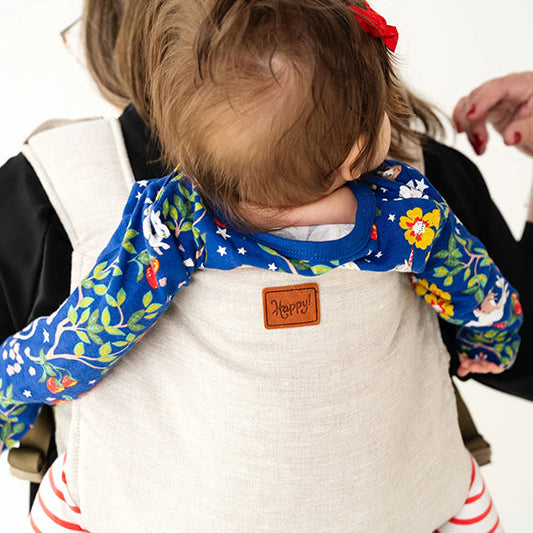 Oatmeal Desert Tan Onbuhimo by Happy Baby Happy Baby at Little Zen One