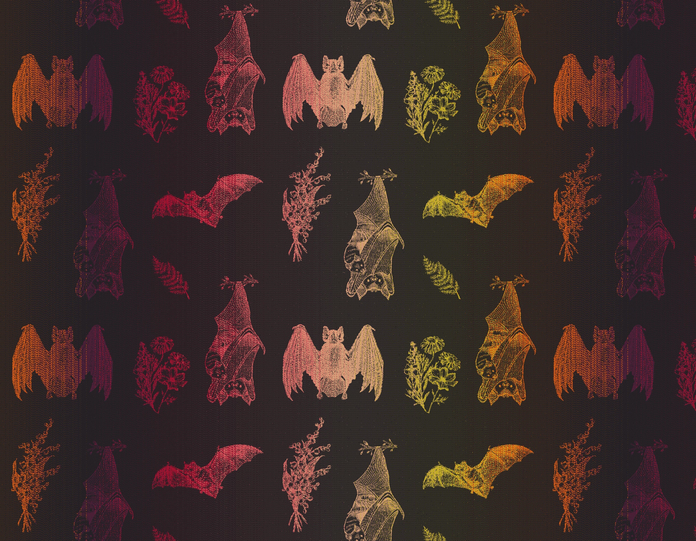 It's Bats Sunset Ring Sling by LennyLamb