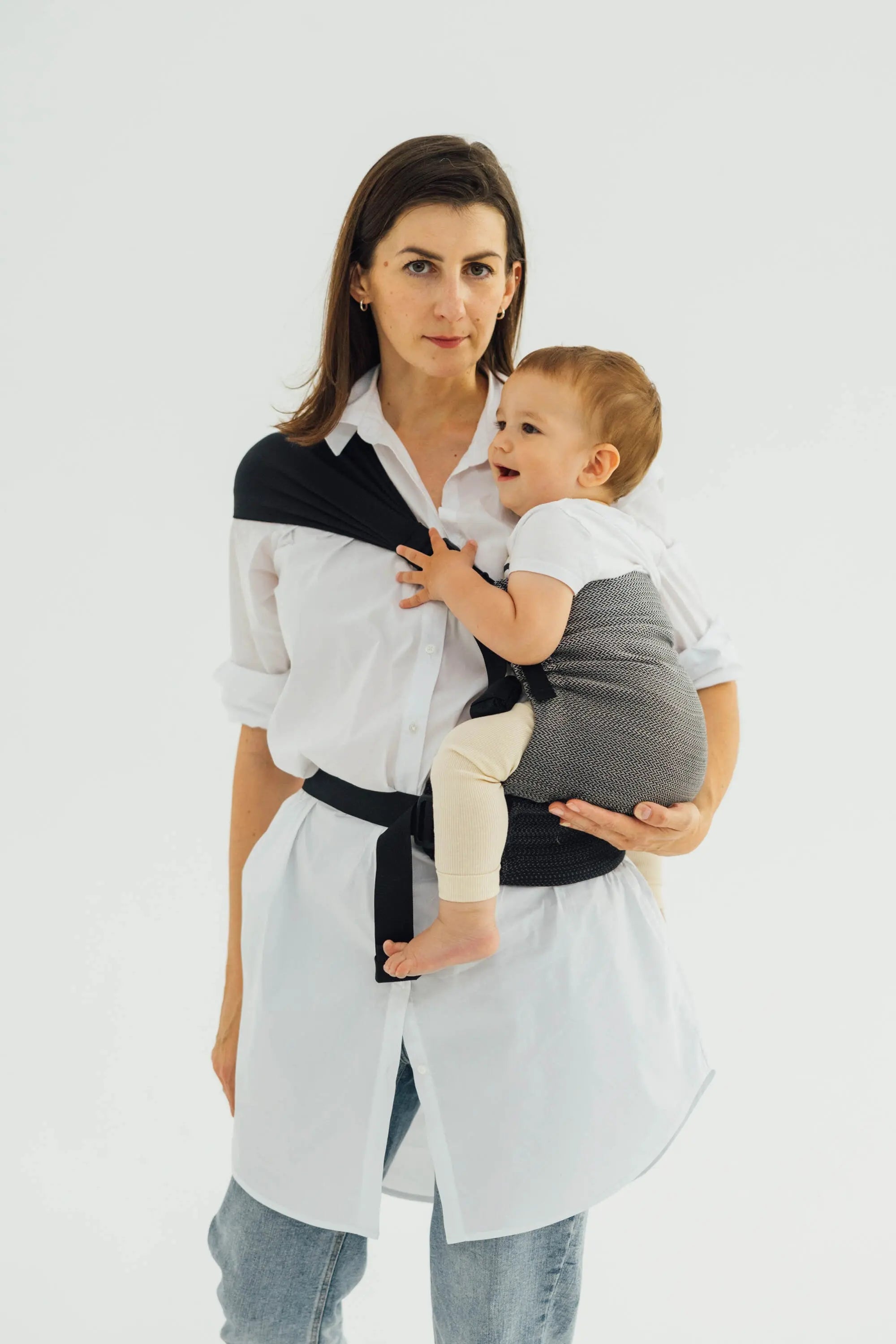 Ombre Grey LennyHip Carrier by LennyLamb LennyLamb