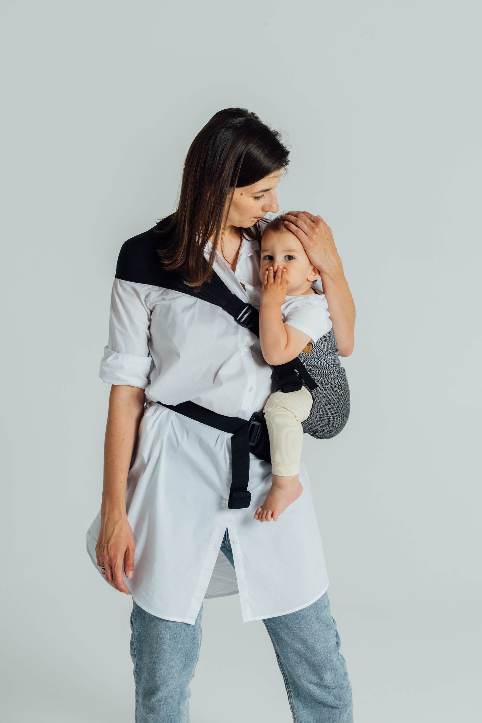 Ombre Grey LennyHip Carrier by LennyLamb LennyLamb