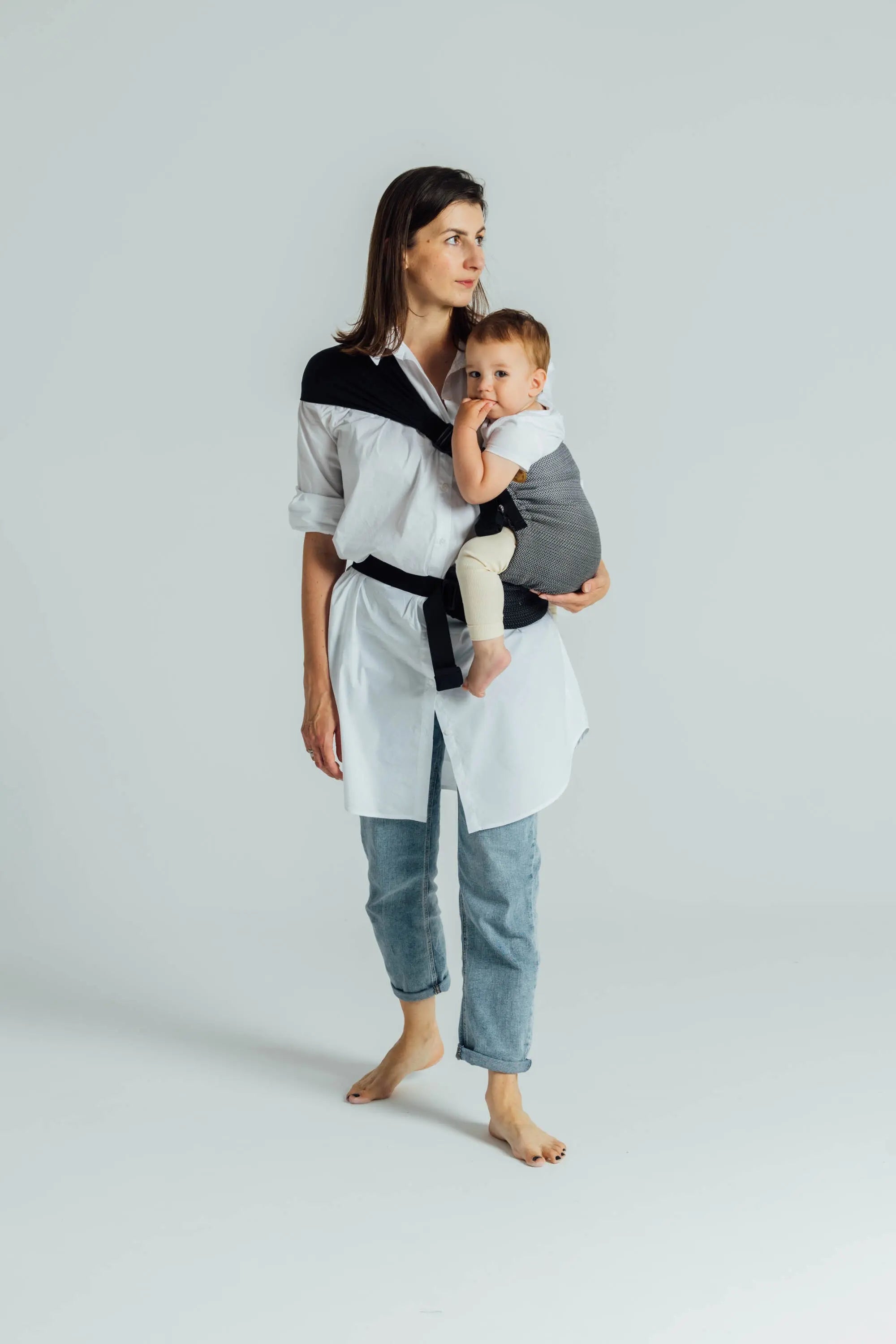 Ombre Grey LennyHip Carrier by LennyLamb LennyLamb