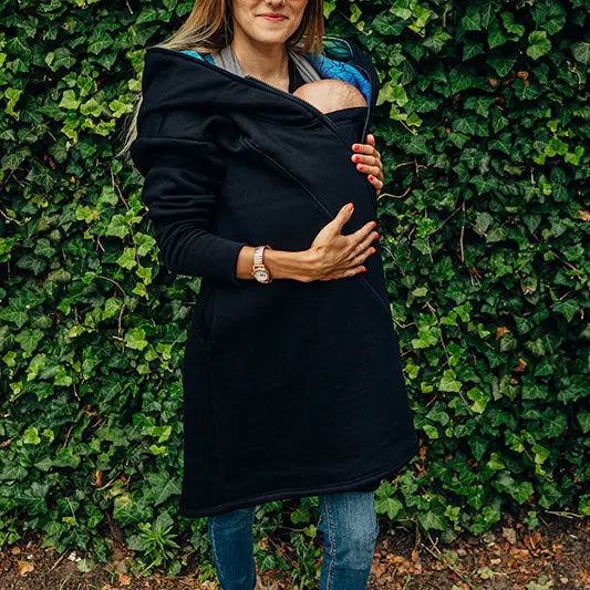 Babywearing Hoodie Rainbow Lotus by LennyLamb LennyLamb