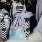 Glittering Snow Queen Sackpack by LennyLamb LennyLamb at Little Zen One