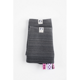 Ombre Grey Drool Pads & Reach Straps by LennyLamb