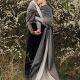 Little Herringbone Ombre Ragtime Woven Wrap by LennyLamb LennyLamb at Little Zen One