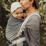 Little Herringbone Ombre Ragtime Woven Wrap by LennyLamb LennyLamb at Little Zen One