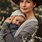 Little Herringbone Ombre Ragtime Woven Wrap by LennyLamb LennyLamb at Little Zen One