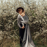 Little Herringbone Ombre Ragtime Woven Wrap by LennyLamb LennyLamb at Little Zen One