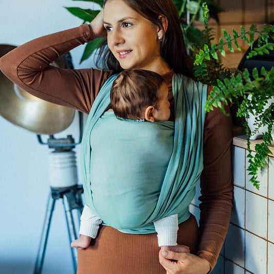 Matcha Woven Wrap by LennyLamb LennyLamb at Little Zen One