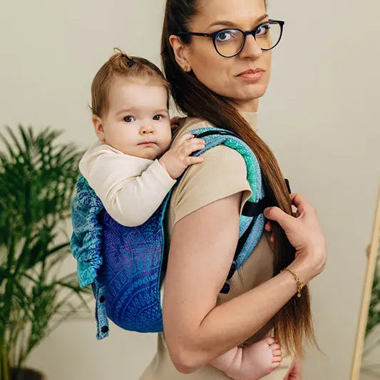 Peacock's Tail Fantasy Toddler Onbuhimo PRO by LennyLamb LennyLamb