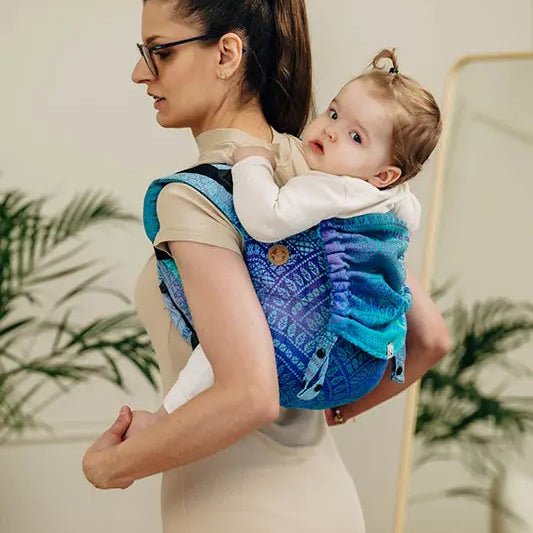 Peacock's Tail Fantasy Toddler Onbuhimo PRO by LennyLamb LennyLamb