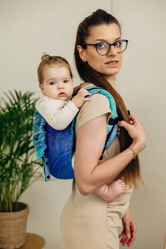 Peacock's Tail Fantasy Toddler Onbuhimo PRO by LennyLamb LennyLamb