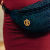 Peacock's Tail Quantum Waist Bag by LennyLamb