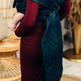 Peacock's Tail Quantum LennyHybrid Half Buckle by LennyLamb