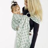 Polka Dots Plop Ring Sling by LennyLamb LennyLamb at Little Zen One