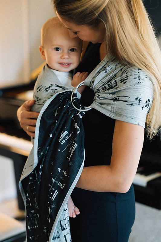 Polonaise Melody Ring Sling by LennyLamb LennyLamb at Little Zen One