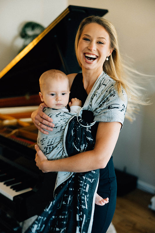 Polonaise Melody Ring Sling by LennyLamb LennyLamb at Little Zen One