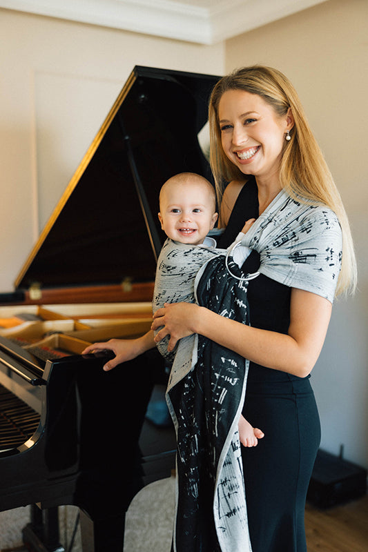 Polonaise Melody Ring Sling by LennyLamb LennyLamb at Little Zen One