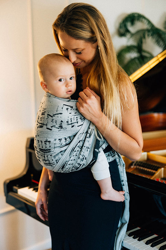 Polonaise Melody Woven Wrap by LennyLamb LennyLamb at Little Zen One