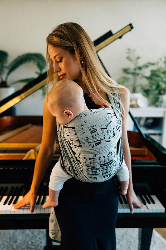 Polonaise Melody Woven Wrap by LennyLamb LennyLamb at Little Zen One