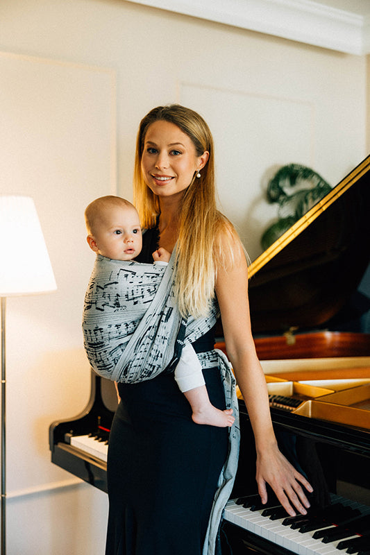 Polonaise Melody Woven Wrap by LennyLamb LennyLamb at Little Zen One