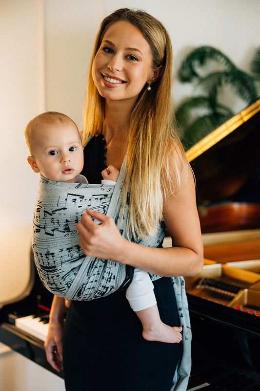 Polonaise Melody Woven Wrap by LennyLamb LennyLamb at Little Zen One