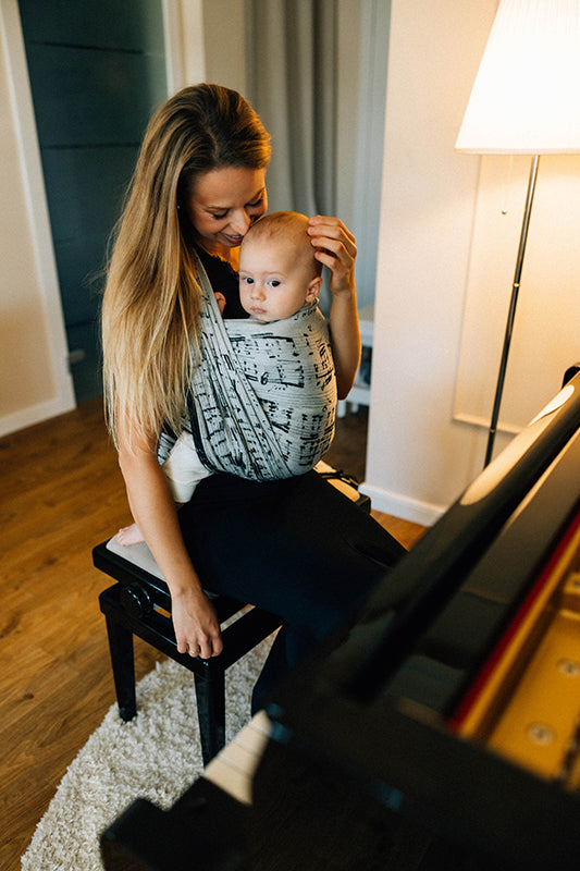 Polonaise Melody Woven Wrap by LennyLamb LennyLamb at Little Zen One