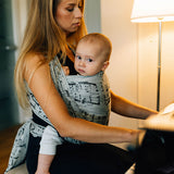 Polonaise Melody Woven Wrap by LennyLamb LennyLamb at Little Zen One