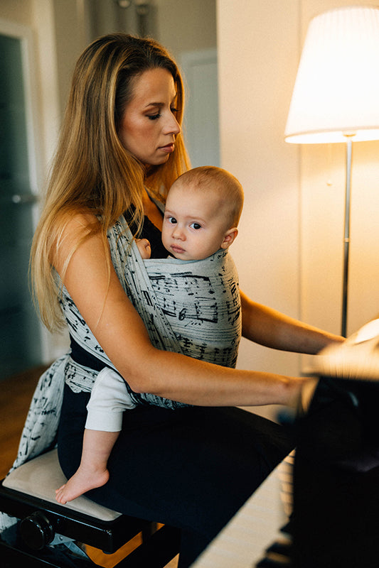 Polonaise Melody Woven Wrap by LennyLamb LennyLamb at Little Zen One